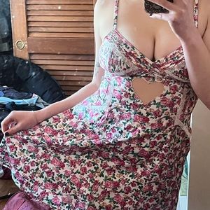 for love & lemons heart bloom slip dress floral